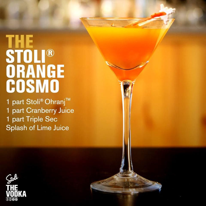 Stoli Vodka Orange - 750ml