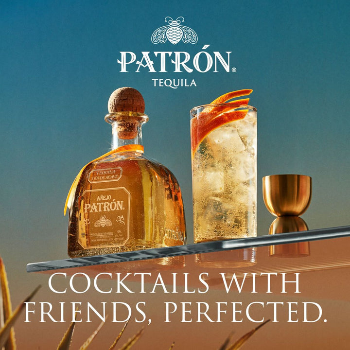 PATRON Anejo Premium Tequila - 40% ABV, 750ml