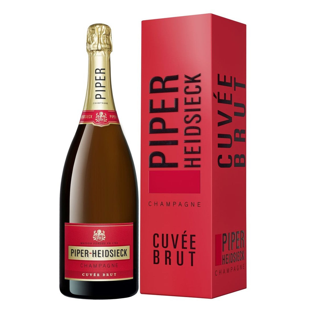 Piper - Heidsieck Champagne Cuvée Brut - 6 x 750ml – the DRINKSHOP SA