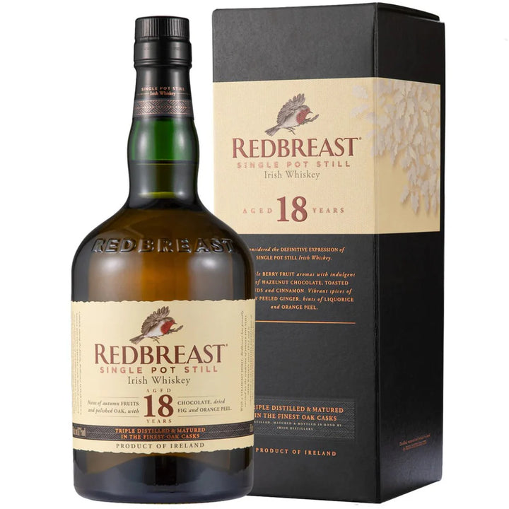 Redbreast 18 Year Old Irish Whiskey - 750ml