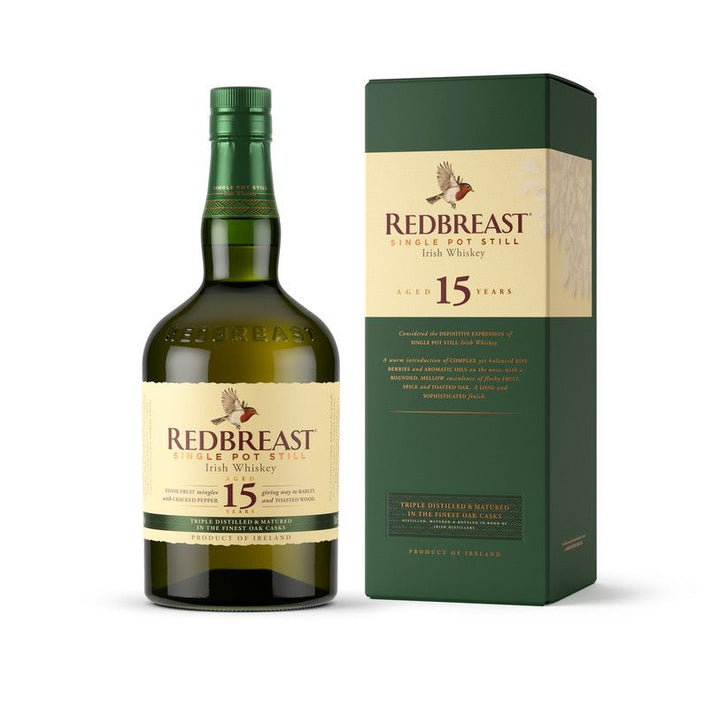 Redbreast 15 Year Old Single Pot Still Irish Whiskey - 750ml