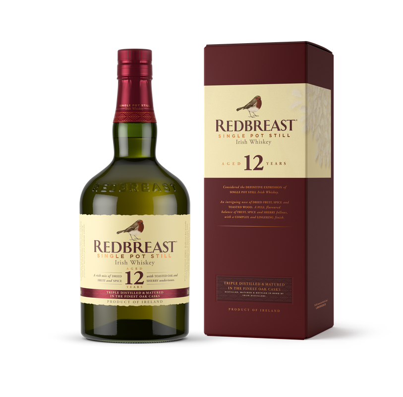 Redbreast 12 Year Old Single Pot Still Irish Whiskey - 750ml