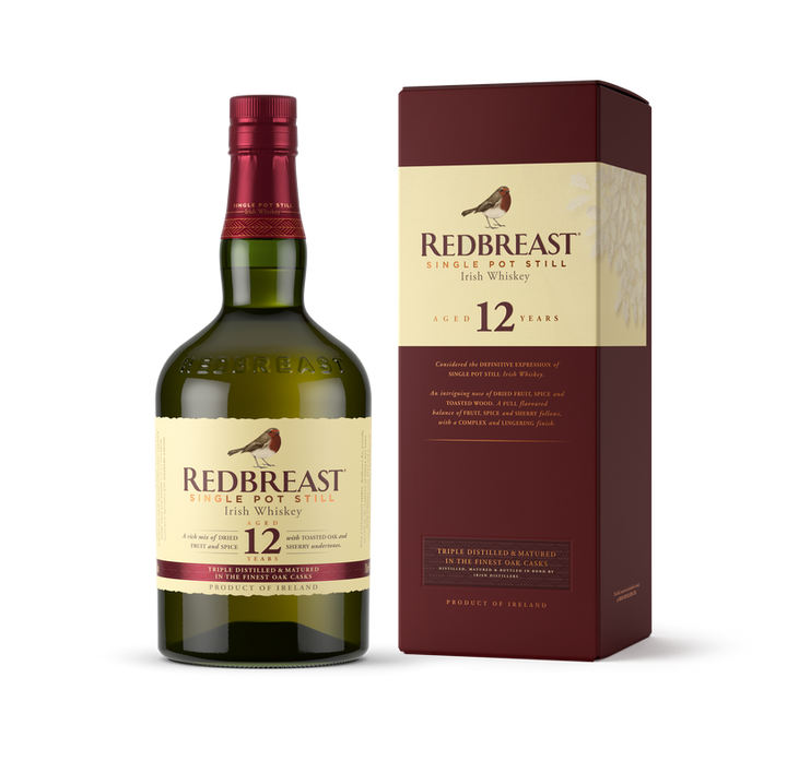 Redbreast 12 Year Old Single Pot Still Irish Whiskey - 750ml