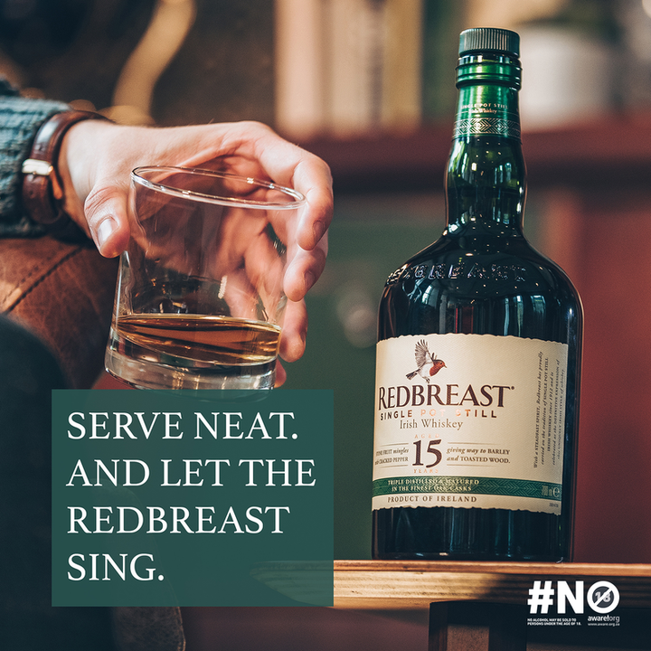 Redbreast 15 Year Old Single Pot Still Irish Whiskey - 750ml