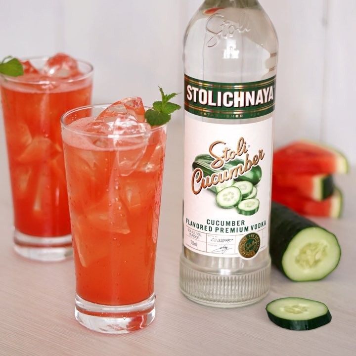 Stoli Vodka Cucumber 1 x 750ml