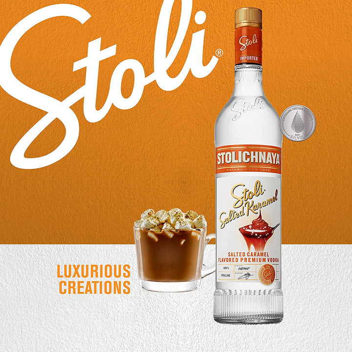 STOLI Salted Karamel Vodka 750ml