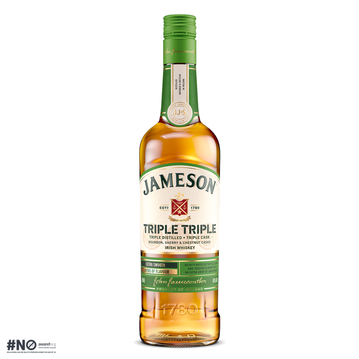 Jameson Triple Triple Irish Whiskey - 750ml