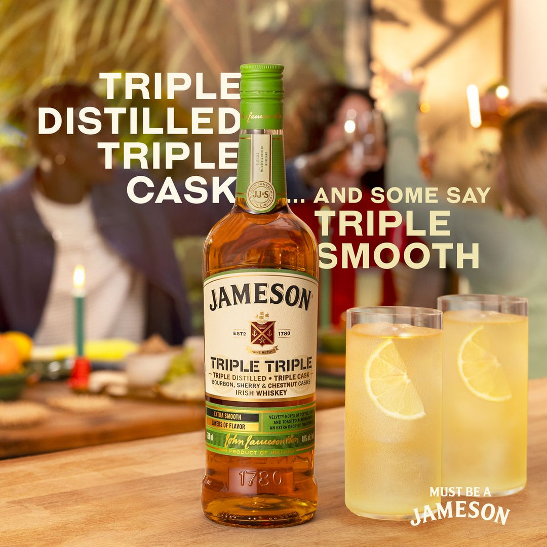 Jameson Triple Triple Irish Whiskey - 750ml