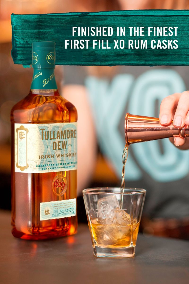 Tullamore D.EW. XO Rum Cask Finish Blended Irish Whiskey - 750ml
