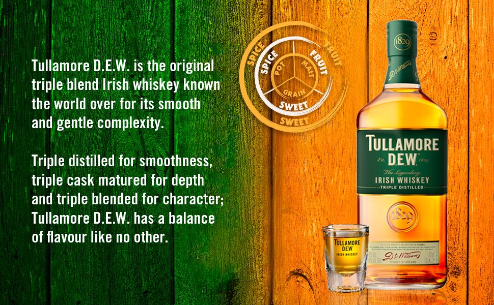 Tullamore Dew Blended Irish Whiskey - 750ml