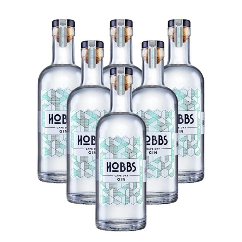 HOBBS Cape Dry Gin (6x500ml)