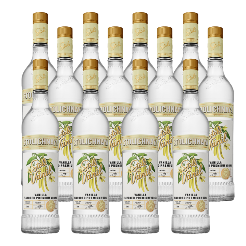 STOLI Vanilla Vodka 12x750 ml