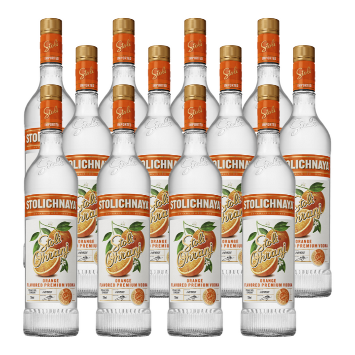 STOLI Orange Vodka (12x750 ml)