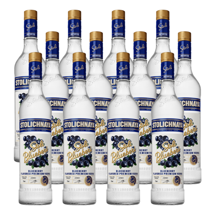 STOLI Blueberry Vodka (12x750 ml)