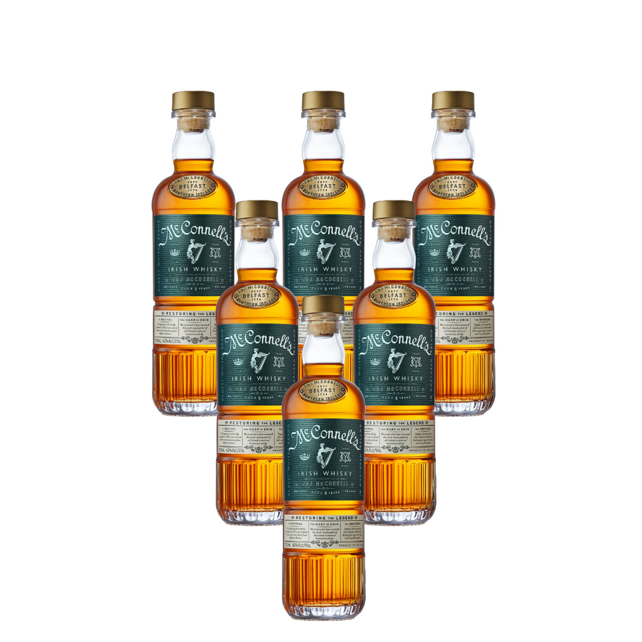 McConnell's 5 Year Old Irish Whisky 6x 750ml – the Drinkshop