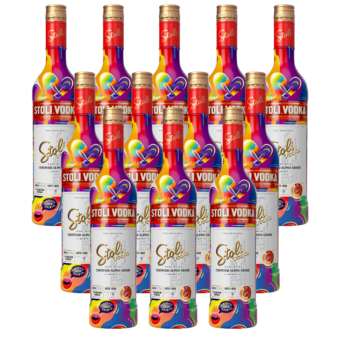 Stoli Vodka Glow Edition (12x 750ml)