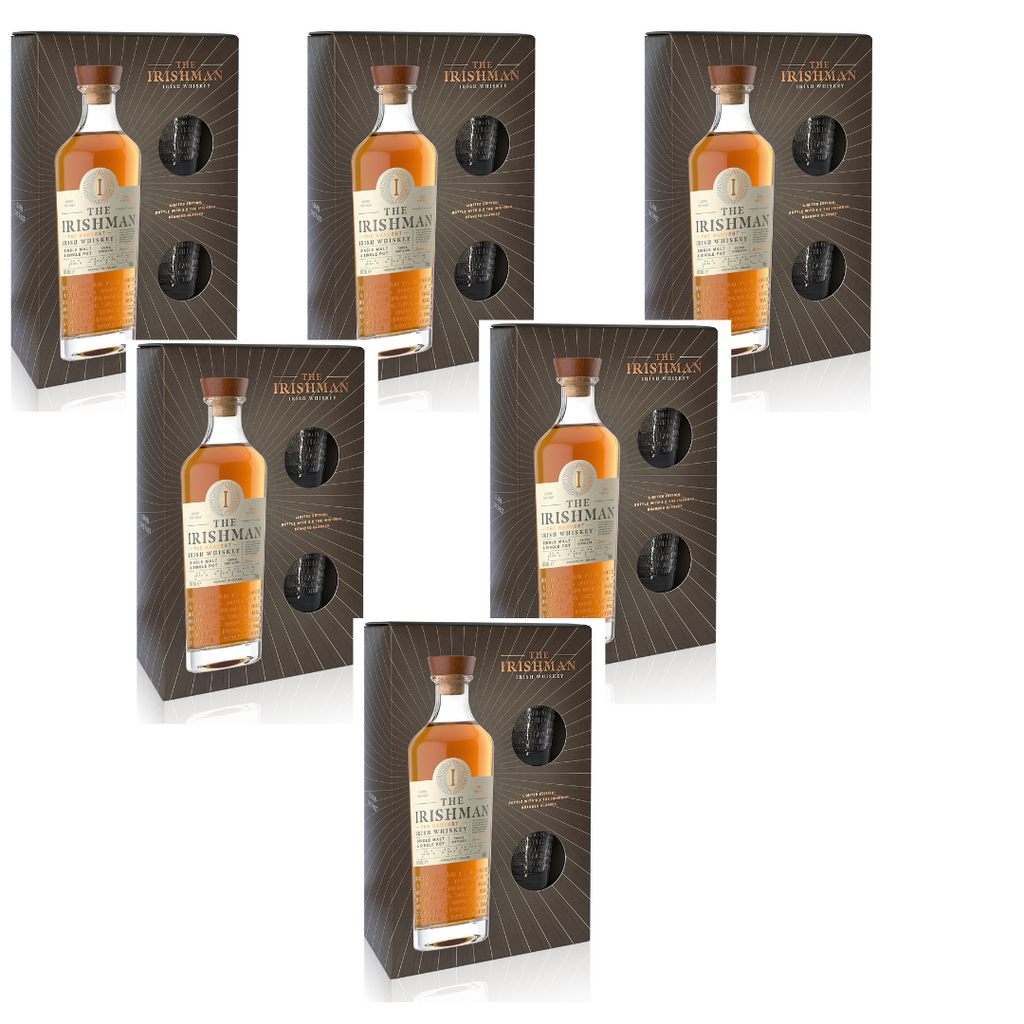 The Irishman Whiskey Harvest Gift Pack (Pack of 6) – the Drinkshop